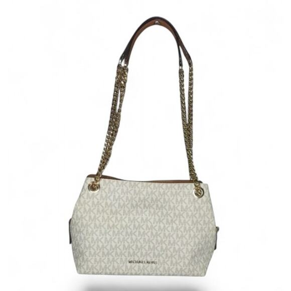 Michael Kors Jet Set Tote - Vanilla/Acorn - Used, Great Condition, Bargain! - Picture 2 of 13